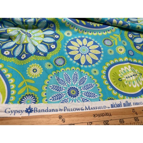 Gypsy Bandana By Pillow & Maxfield for Michael Miller Fabrics 1/2 yard x 44" Cot - Picture 4 of 8